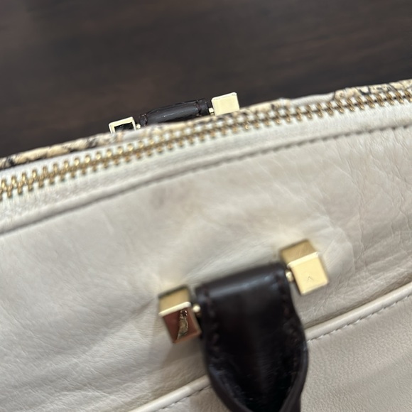 Brahmin duxbury crème solymar satchel - Picture 10 of 14